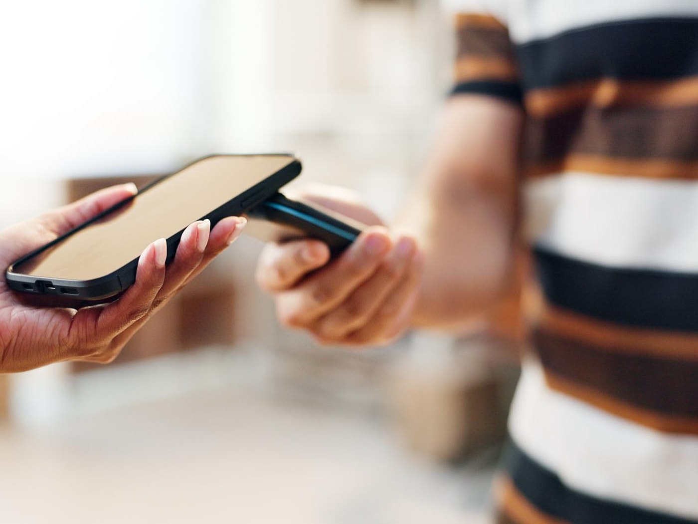 Payer sans contact avec son téléphone