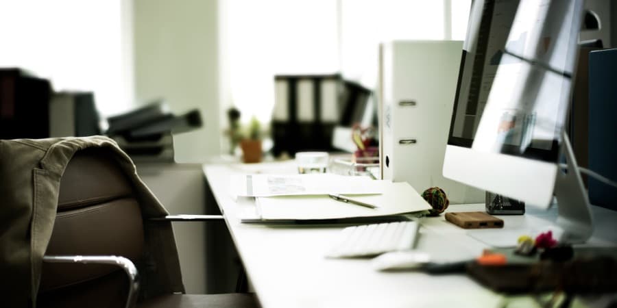 Bureau d'une agence